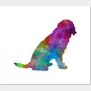 German Spaniel in watercolor Posters and Art